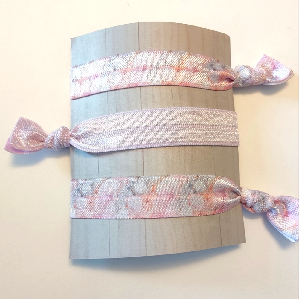 Hand crafted hair ties